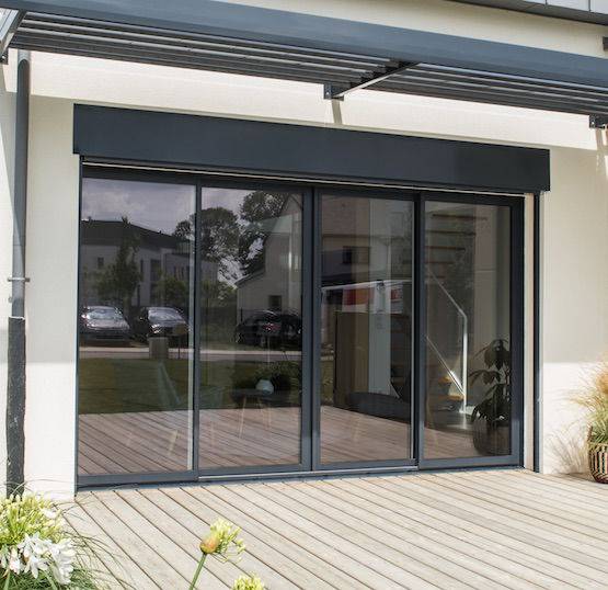 Fabricant de Baies Vitrées Aluminium Sur-Mesure à Charbonnières-les-Bains